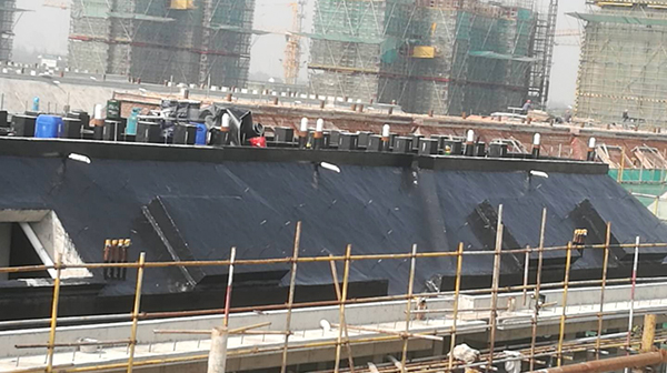 高层建筑屋面防水施工